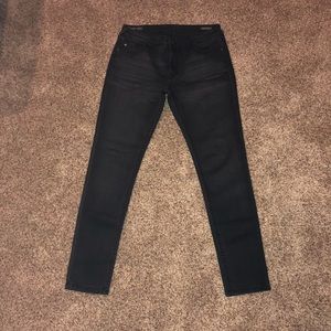 DL1961 Amanda skinny black jeans